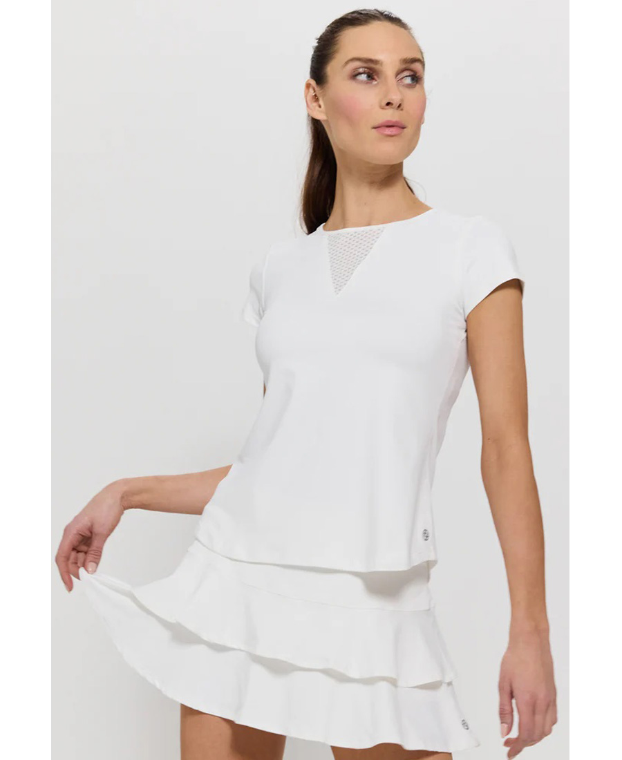 Deep V TeeWhite