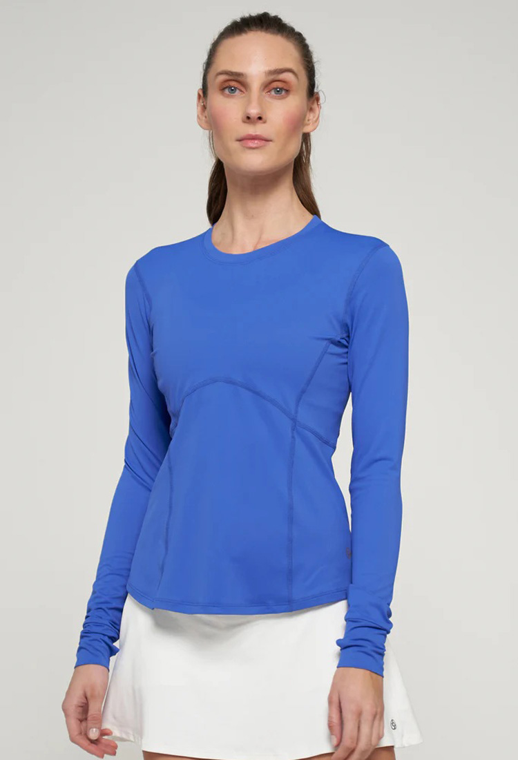TitanTopタイタントップ|テニスウェア|長袖|RoyalBlue|Solar | テニス