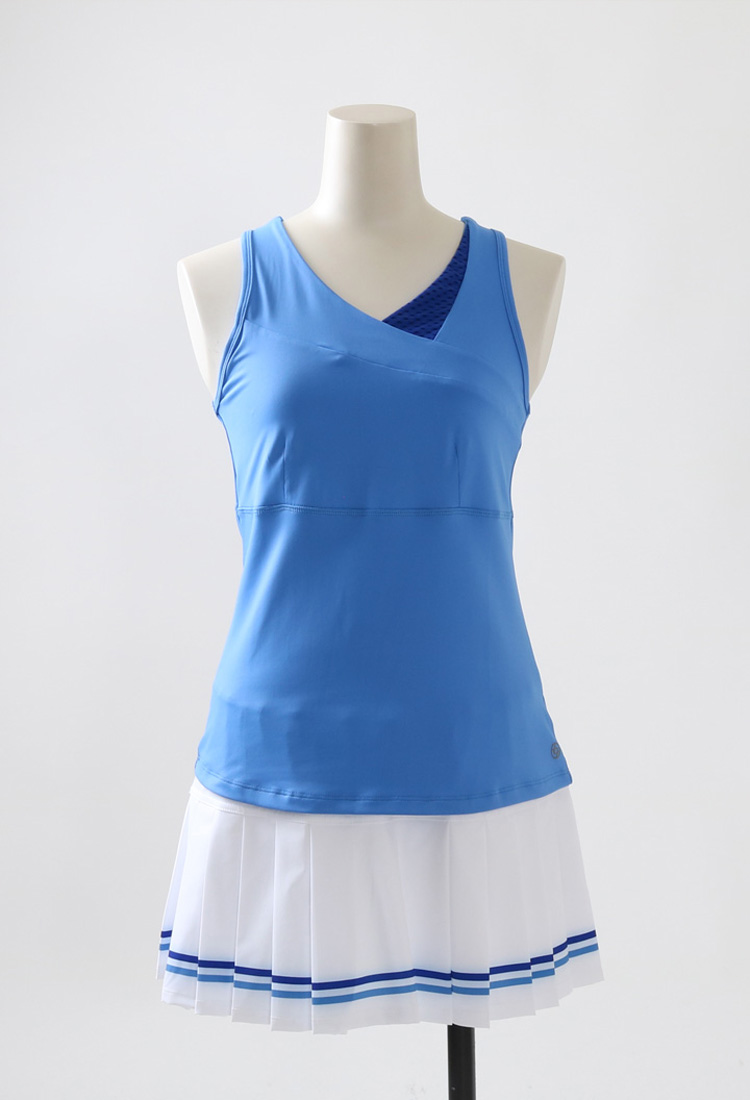 Lily Tankリリータンク|テニスウェア|ノースリーブ|ホワイト | テニス