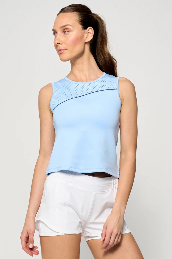 SportyTankCoolBlueトルソーコーディネート写真