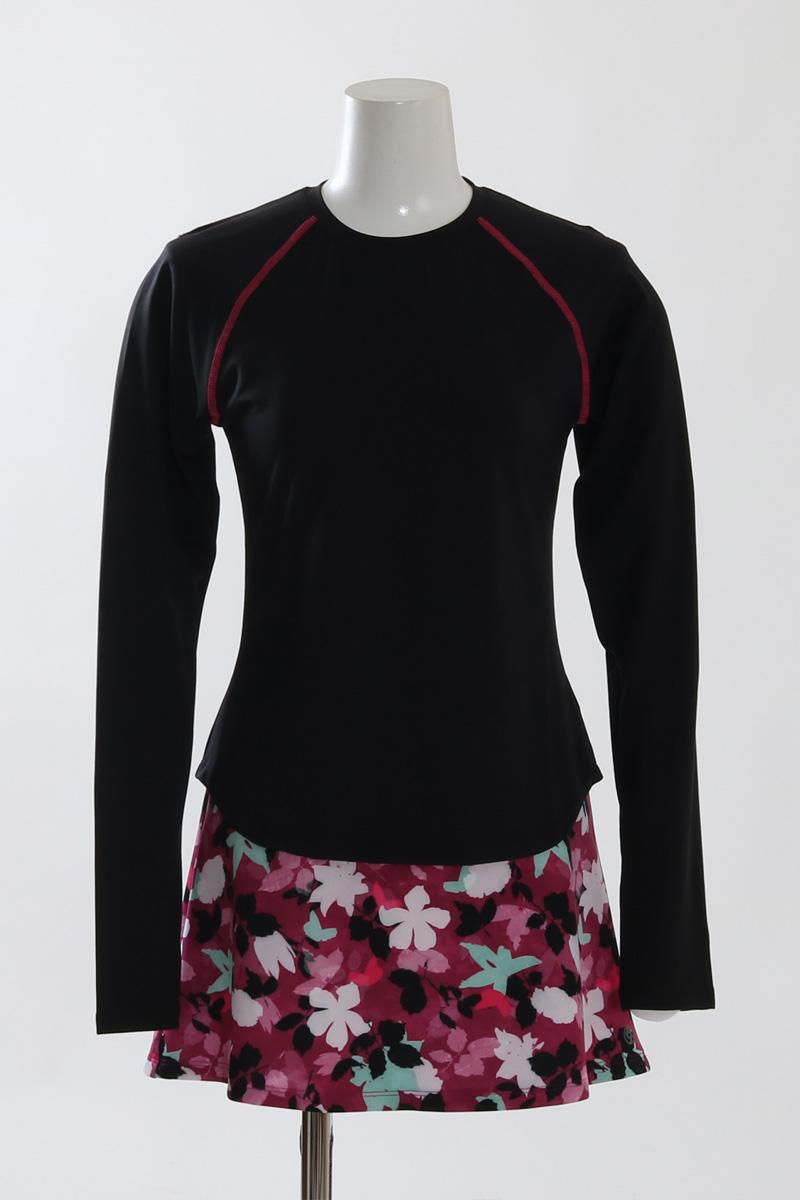 VixenSkortBurgundyBouquetトルソーコーディネート写真