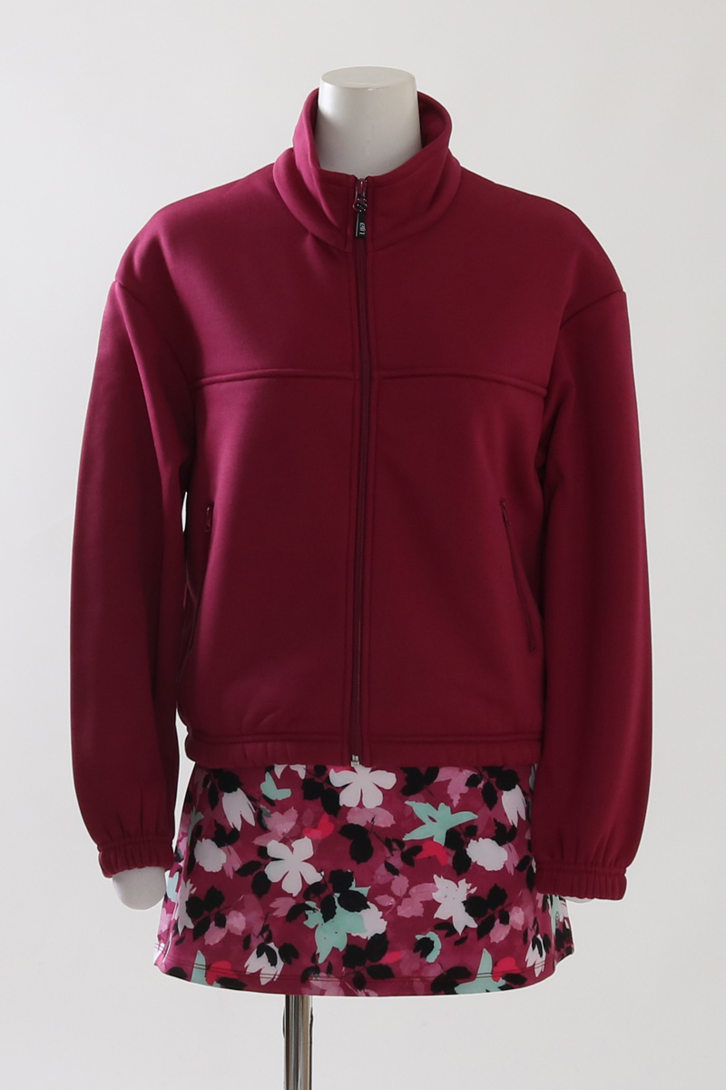 ValiantJacketBurgundyトルソーコーディネート写真