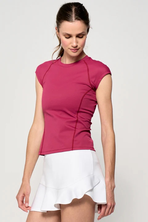 VisonTeeBurgundy