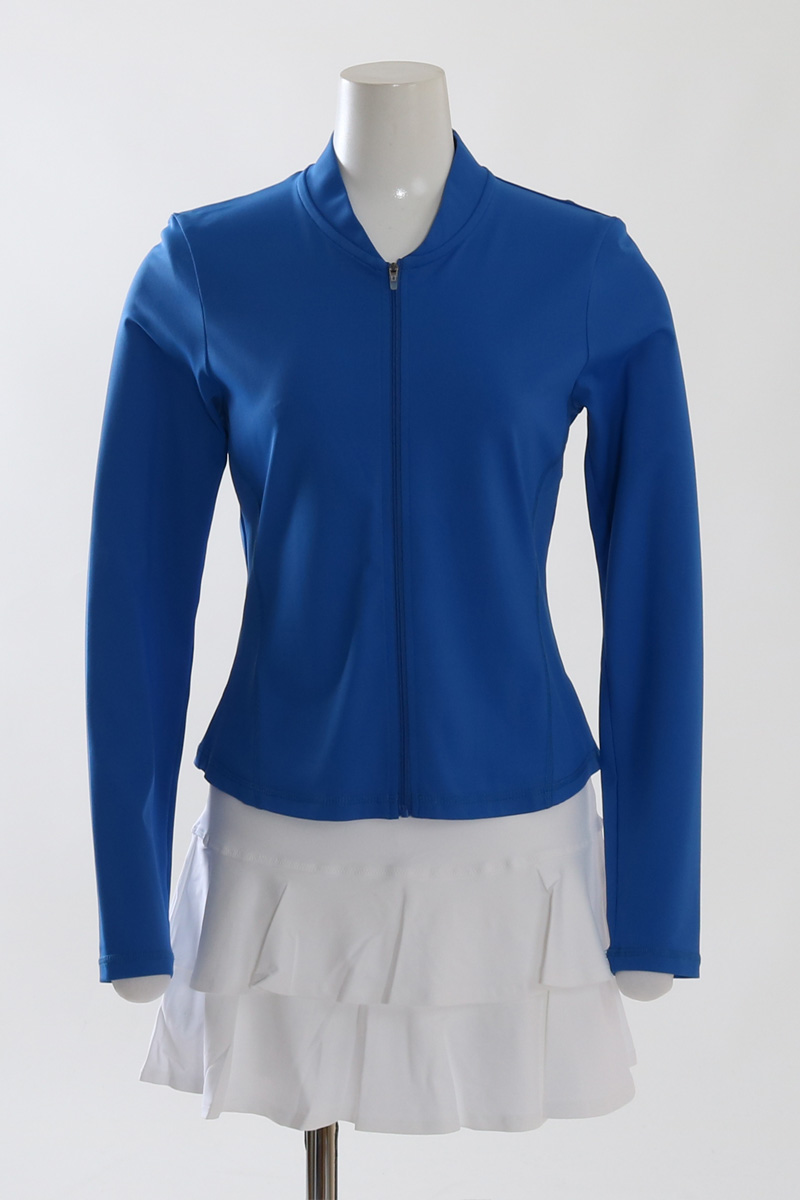 ZipItUoLongSleeveCobaltトルソーコーディネート写真