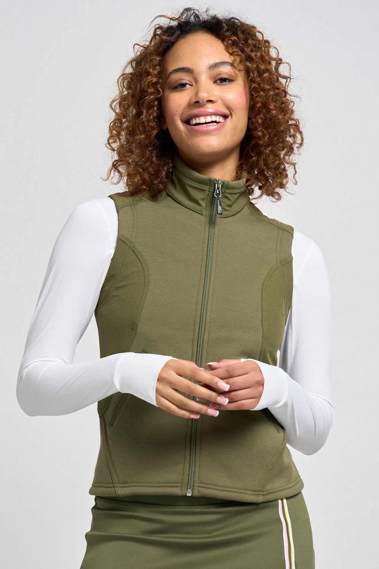 TrainingVestAvocadoトルソーコーディネート写真