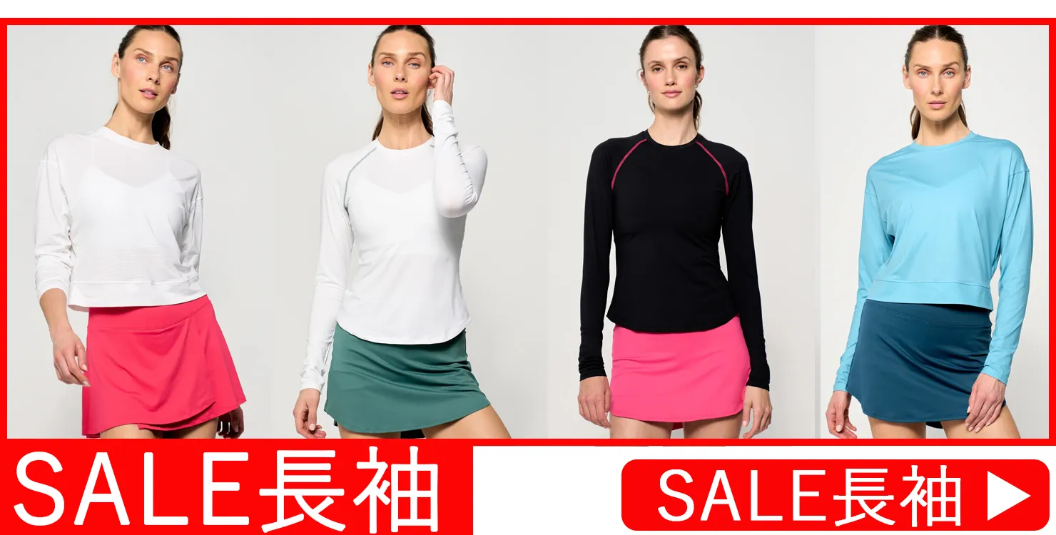 テニスウェア長袖|SALE対象品 | テニスウェア・レディース専門店｜LIJA