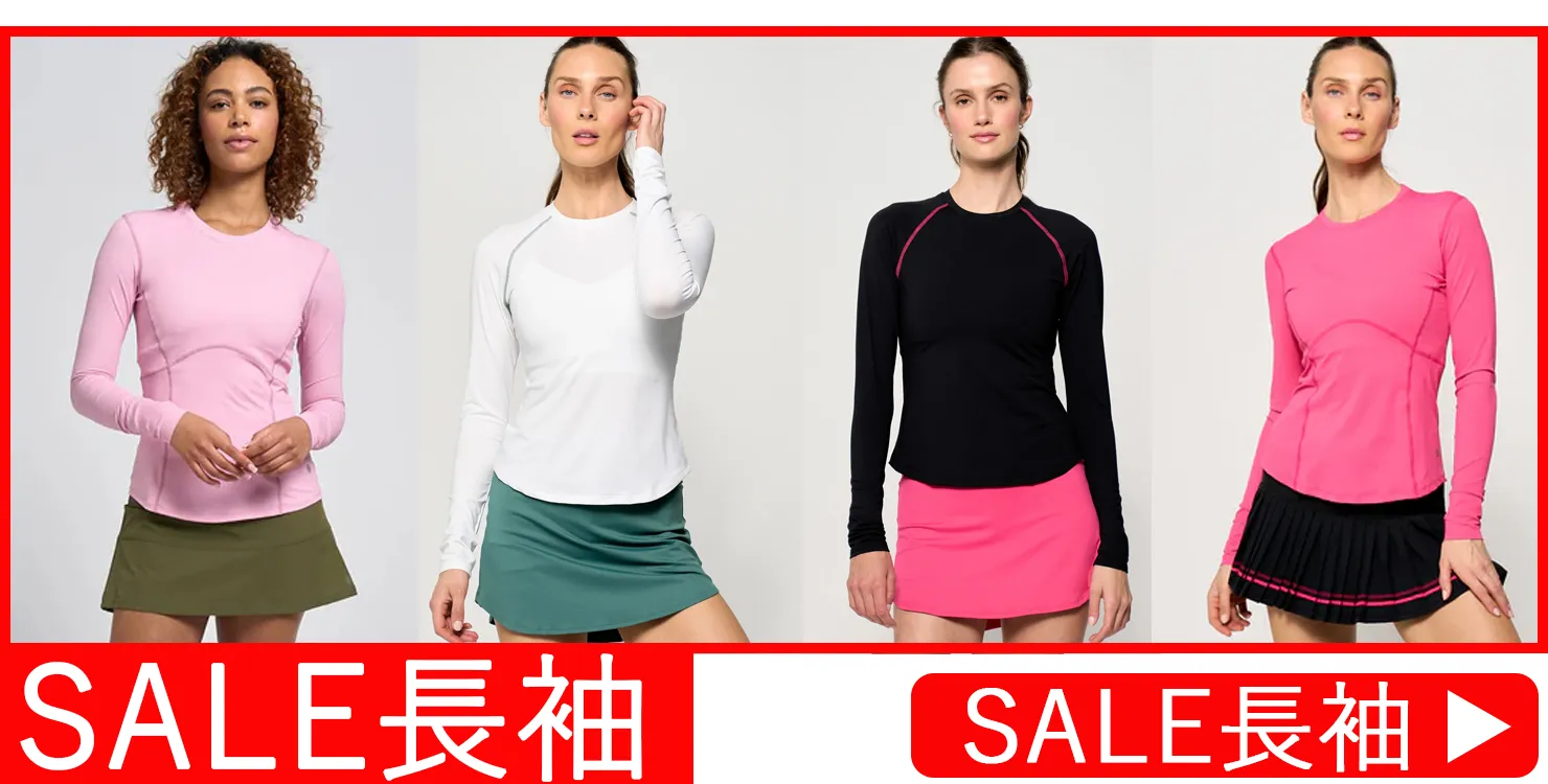 テニスウェア長袖|SALE対象品 | テニスウェア・レディース専門店｜LIJA
