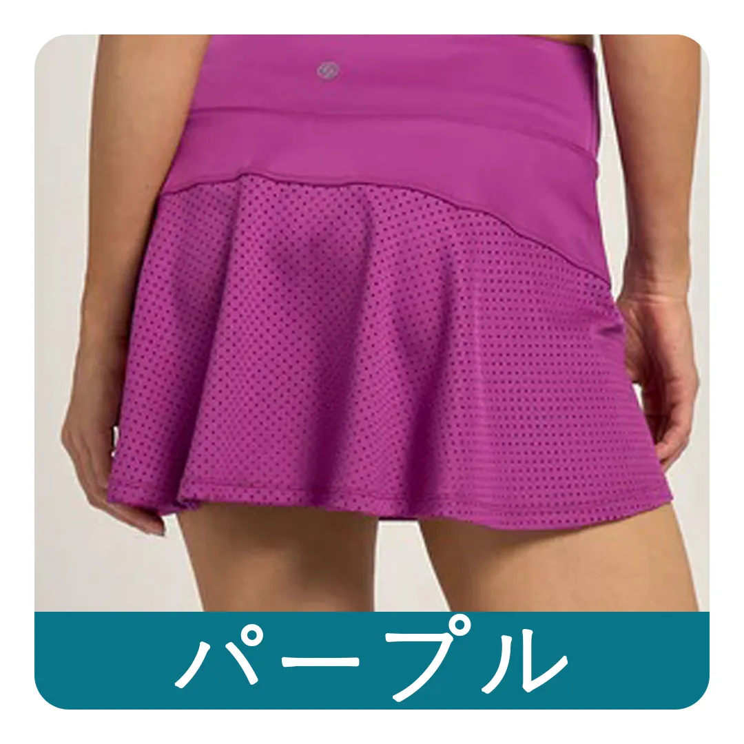 パープル系スコート