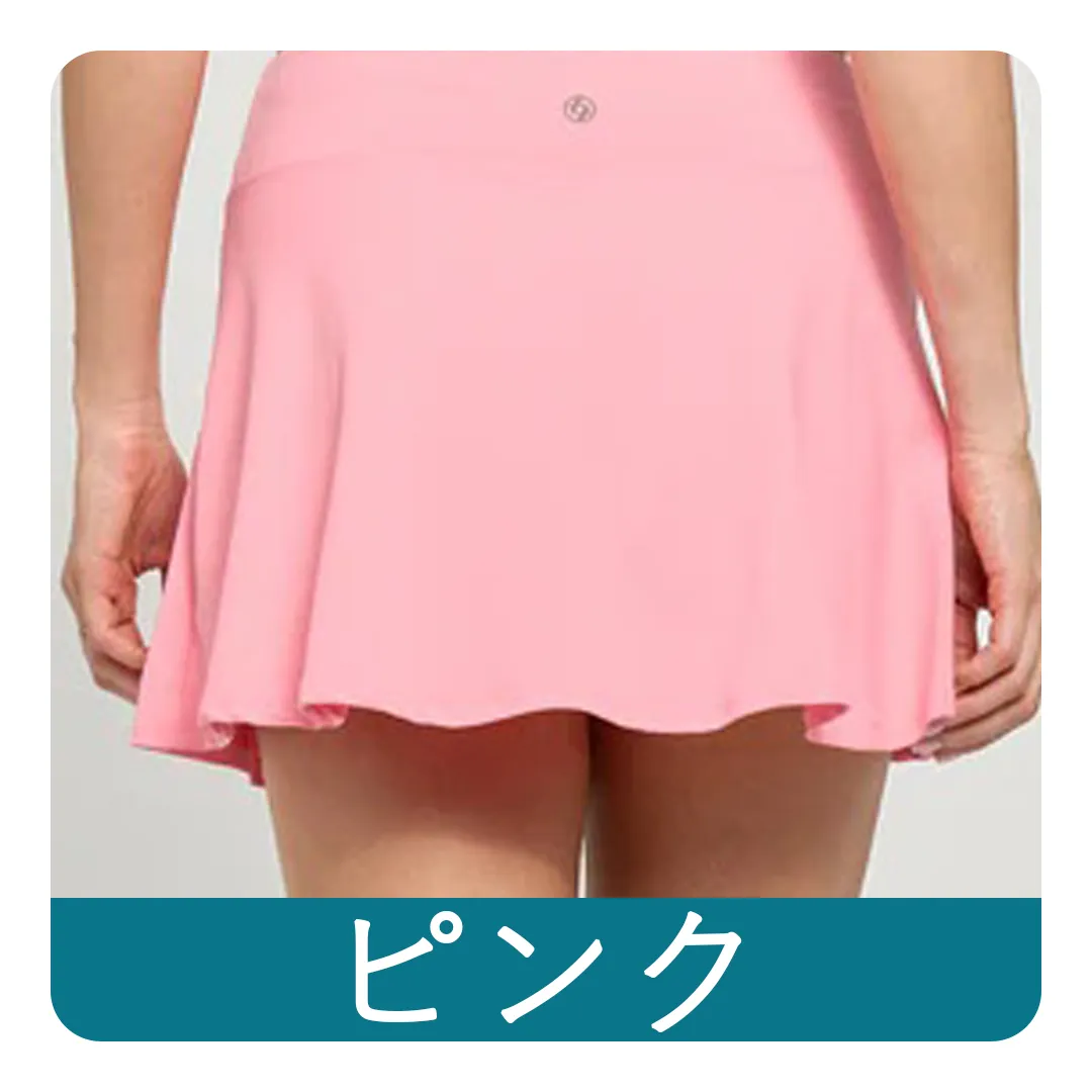 ピンク系スコート