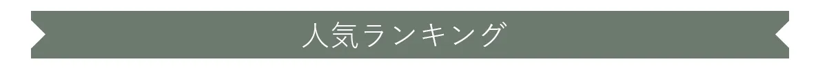 コチラは人気ランキング表示NEW