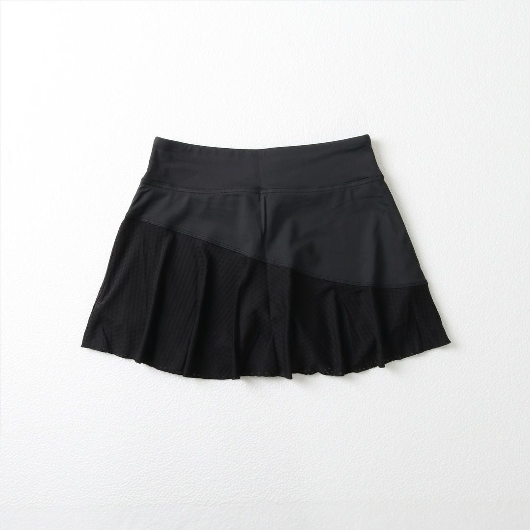 MultiPanelSkortマルチパネルスコート|テニスウェア|スコート｜Black