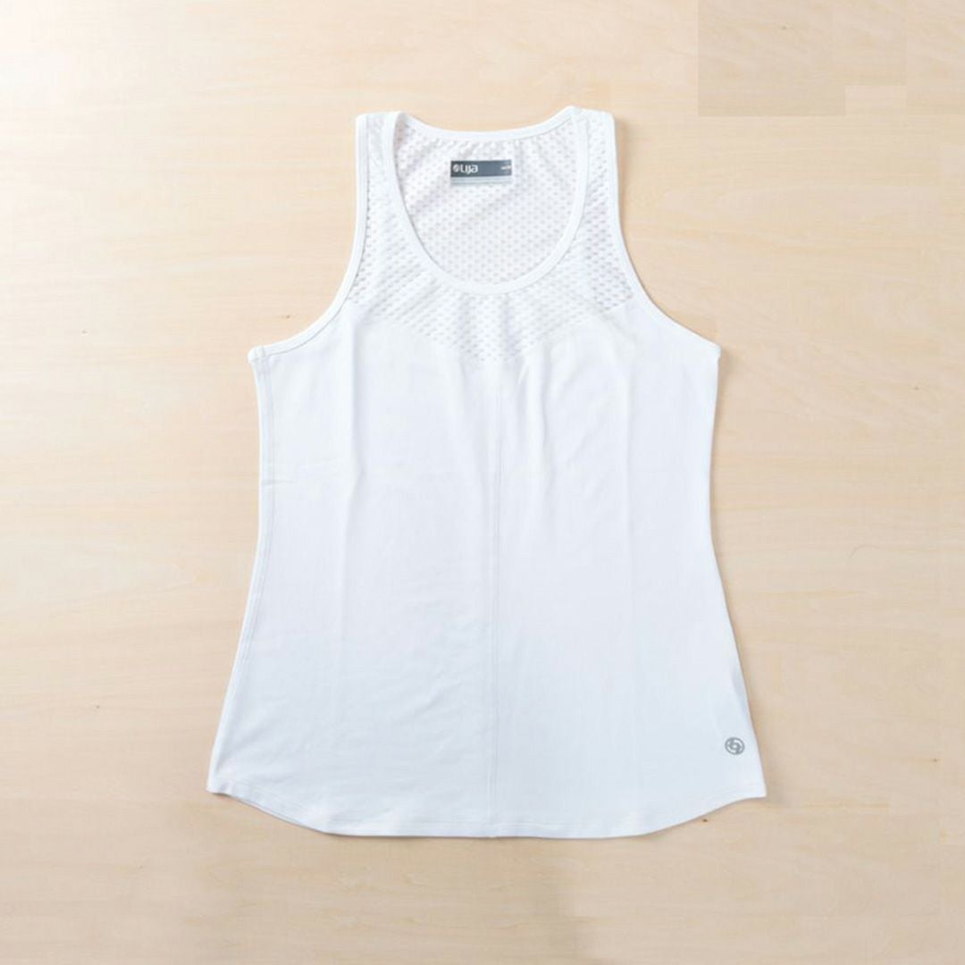 ForceTankフォースタンク| テニスウェア|ノースリーブ|White | テニス