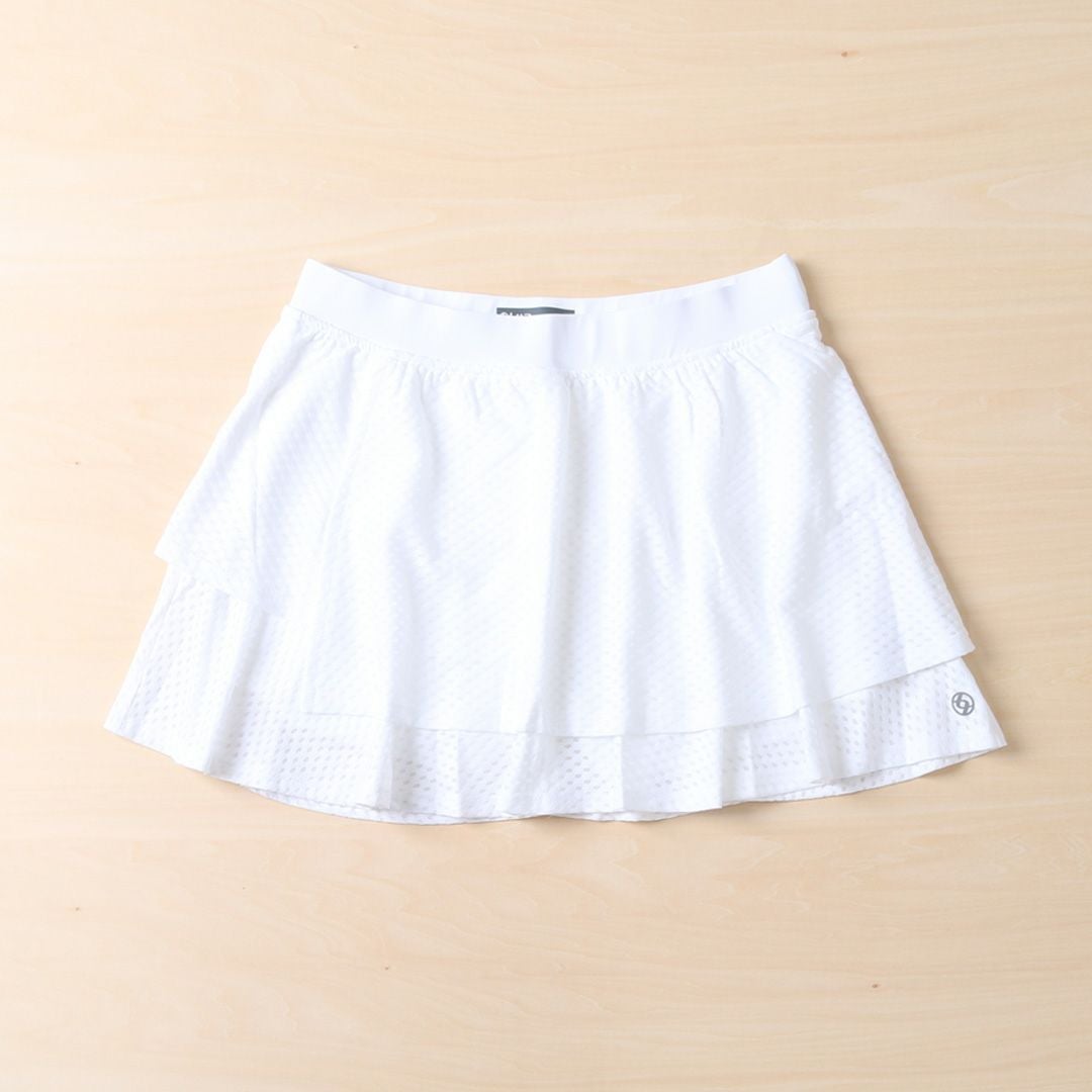 LayerSkortレイヤースコート|テニスウェア|スコート|White | テニス
