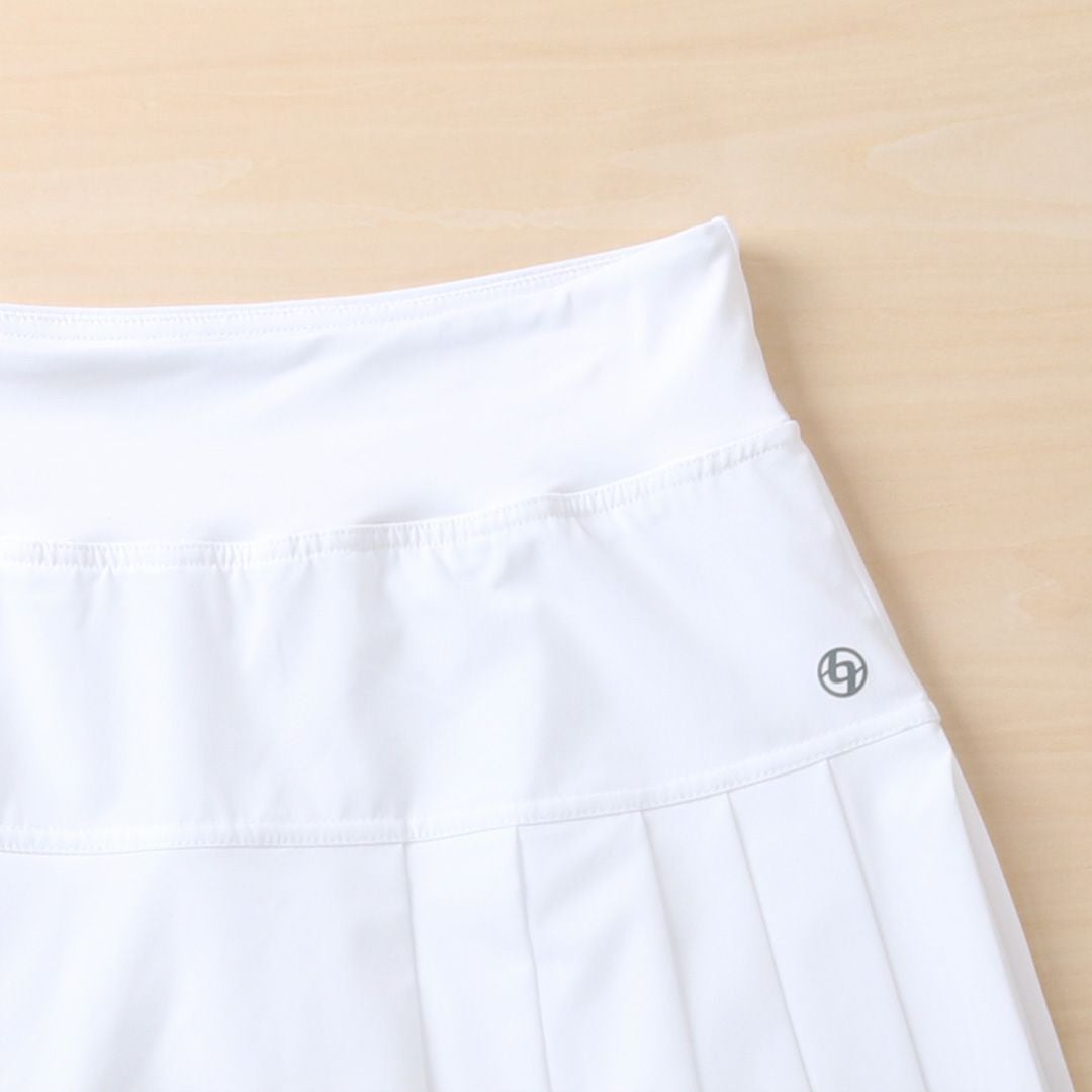 ClubSkortクラブスコート|テニスウェア|スコート|WhiteSeaBlue