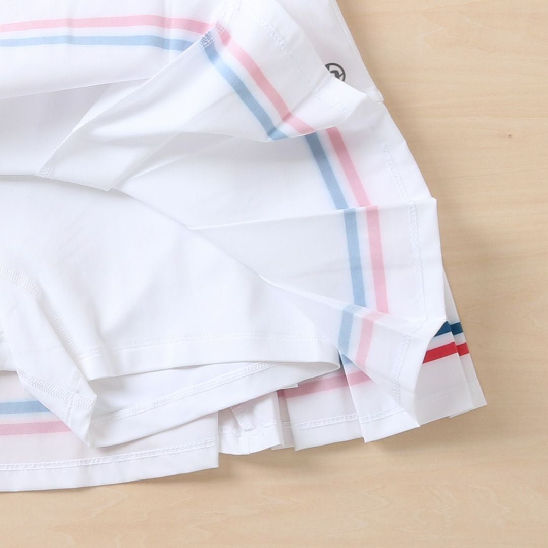 ClubSkortクラブスコート|テニスウェア|スコート|WhiteSeaBlue