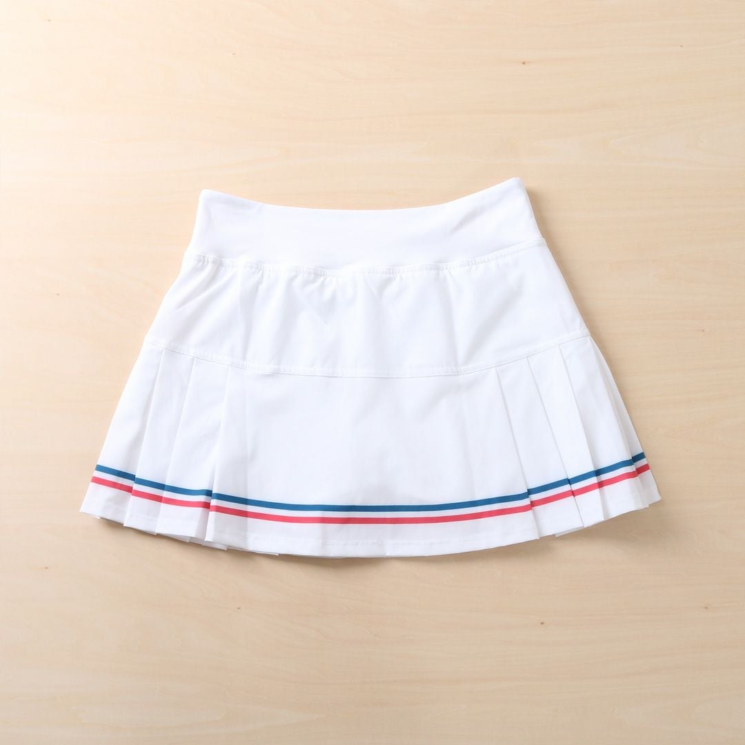 ClubSkortクラブスコート|テニスウェア|スコート|WhiteSeaBlue