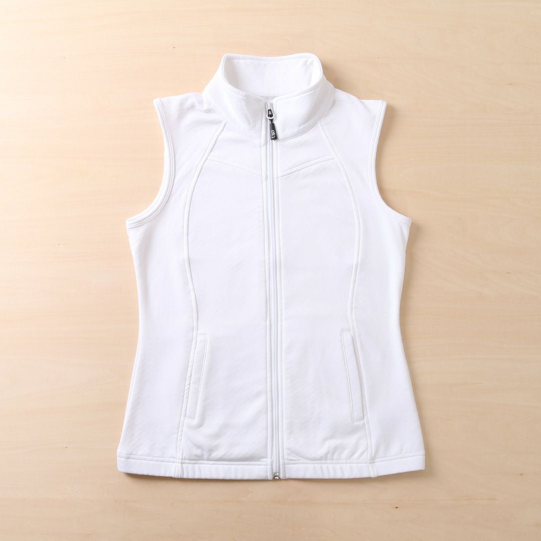 WindVestウインドベスト|テニスウェア|ベスト|ホワイト | テニスウェア