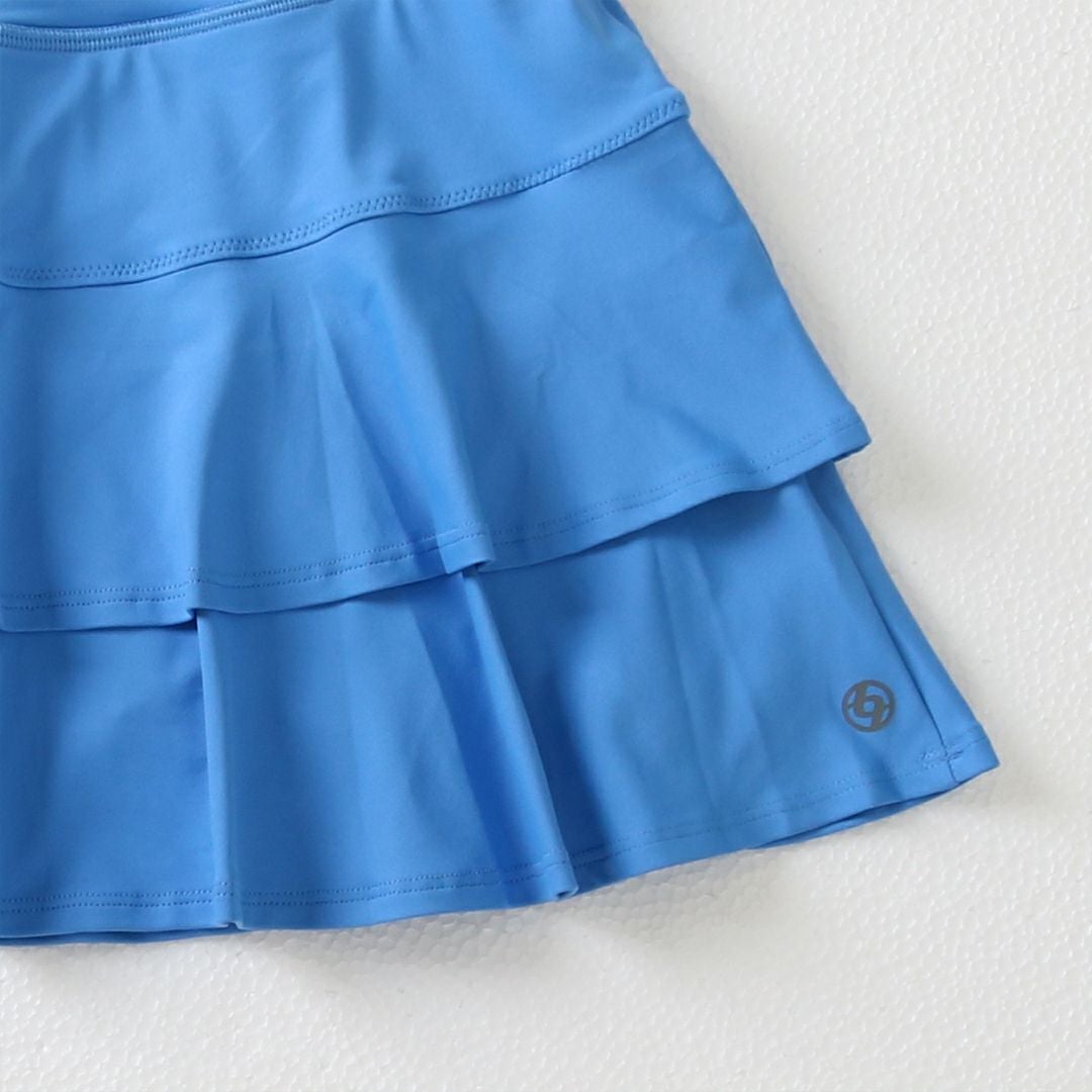 MatchSkortマッチスコート|テニスウェア|スコート|限定色Aegean Blue
