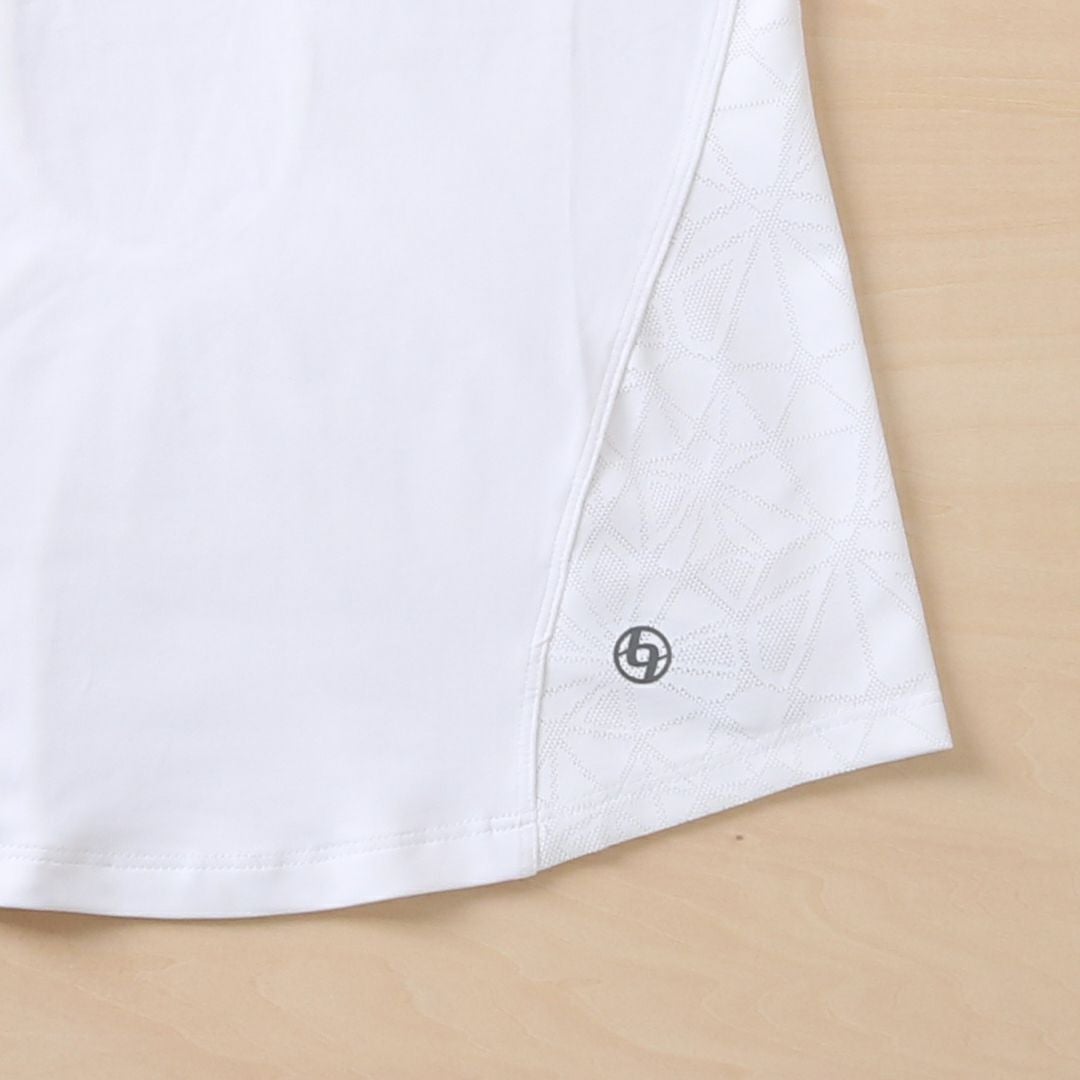 BatonTankバトンタンク|テニスウェア|ノースリーブ|White | テニス