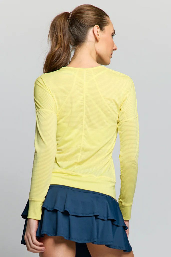 SlayTopスレイトップ|テニスウェア|長袖|LemonDrop | テニスウェア