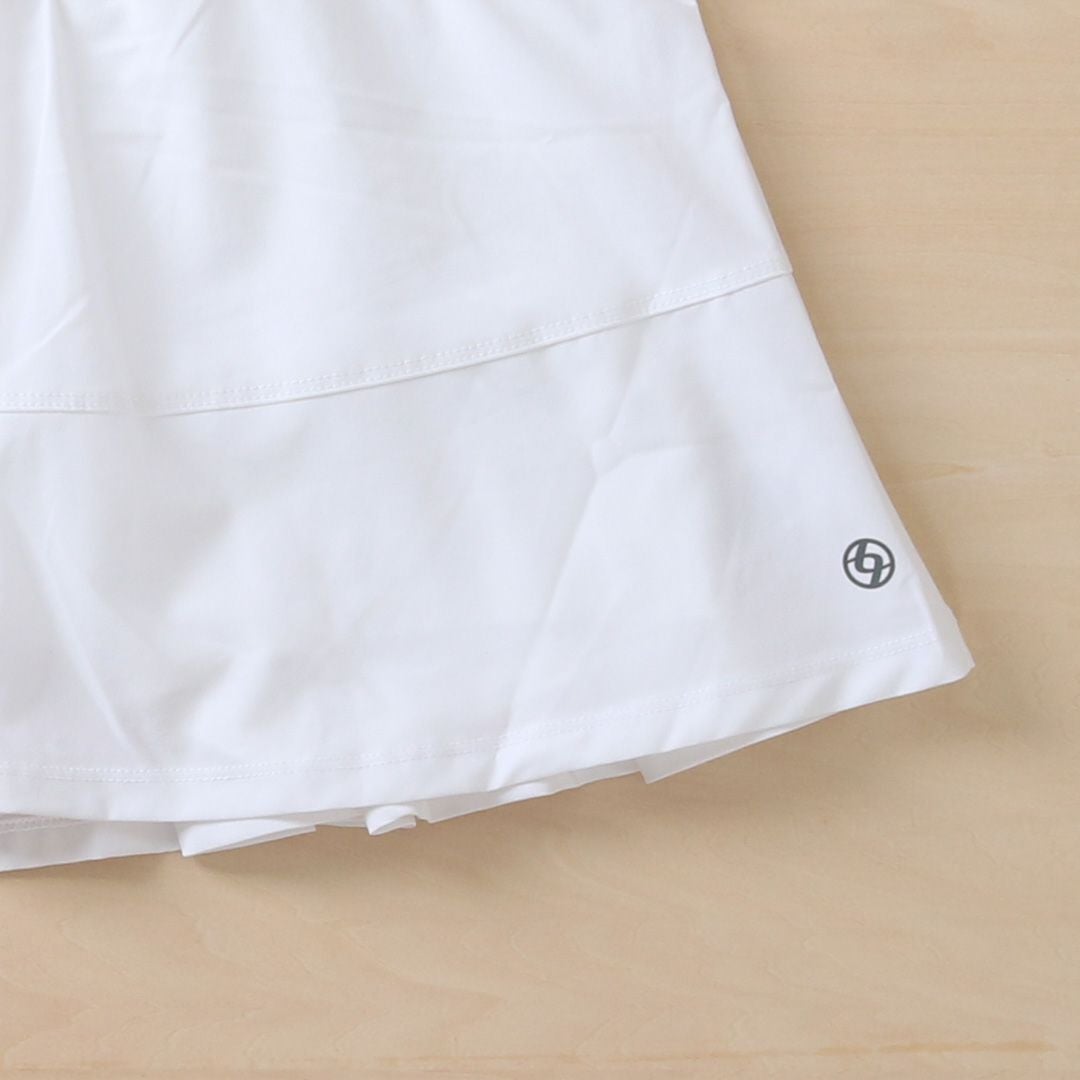 LinearSkortリニアスコート|テニスウェア|スコート|White | テニス