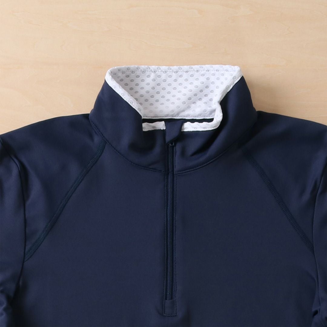 AngleTopアングルトップ|テニスウェア長袖|DarkNavy | テニスウェア