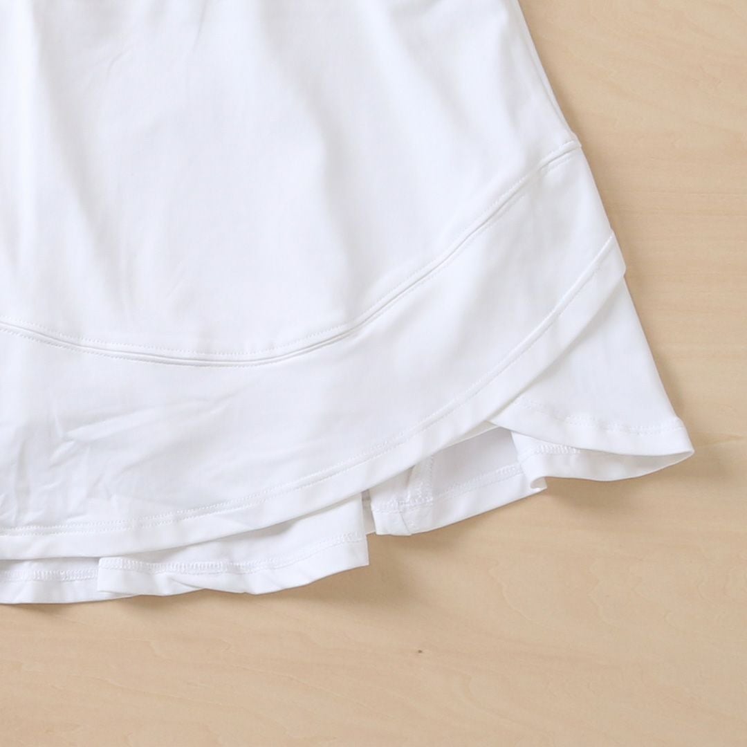 EdgeSkortエッジスコート|テニスウェア|スコート|White | テニスウェア