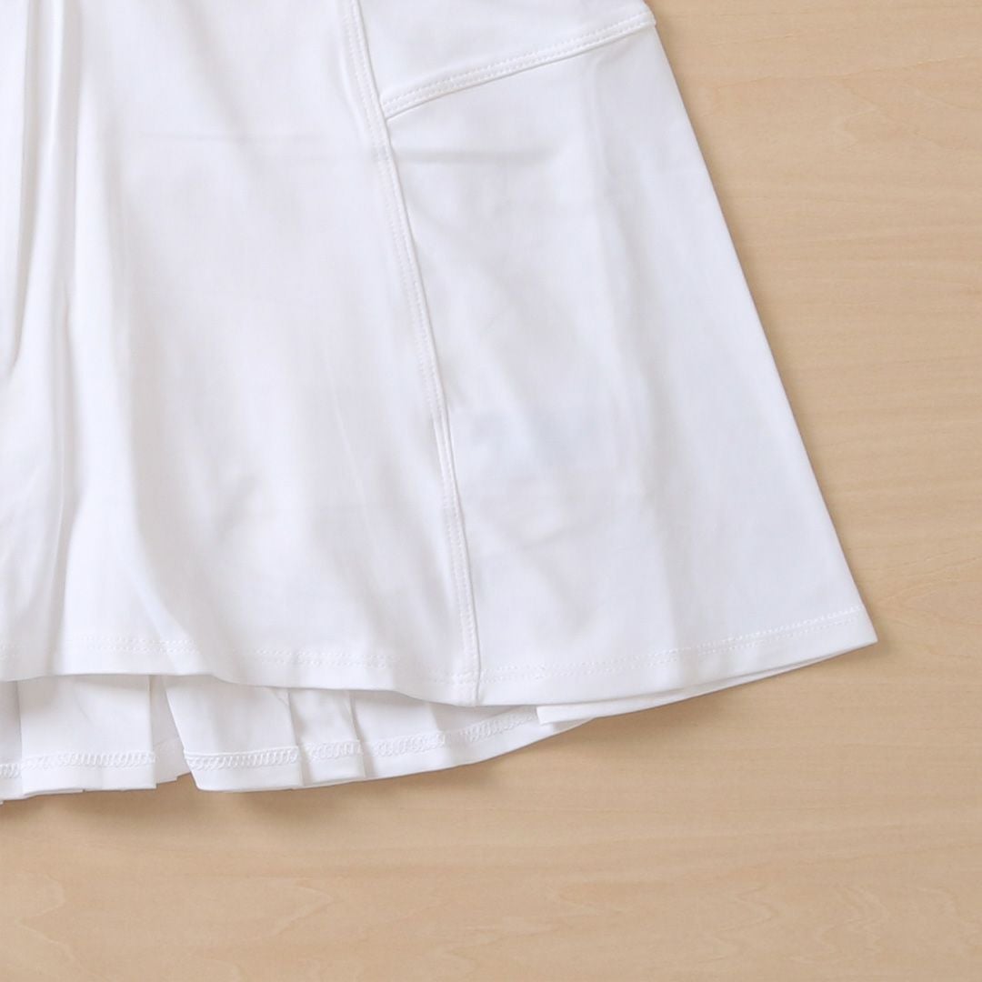 StepSkortステップスコートスコート|テニスウェア|スコート|White