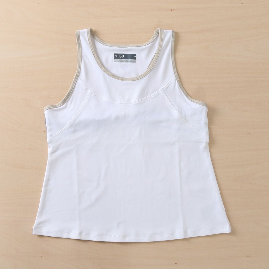 StarTankスタータンク|テニスウェア|ノースリーブ|White | テニス