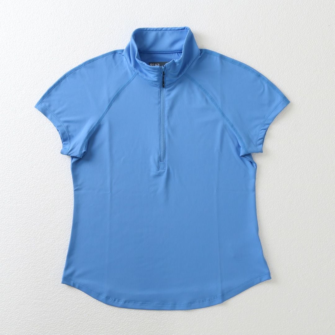 テニスウェア半袖|SlyZipMockスライジップモック | テニスウェア