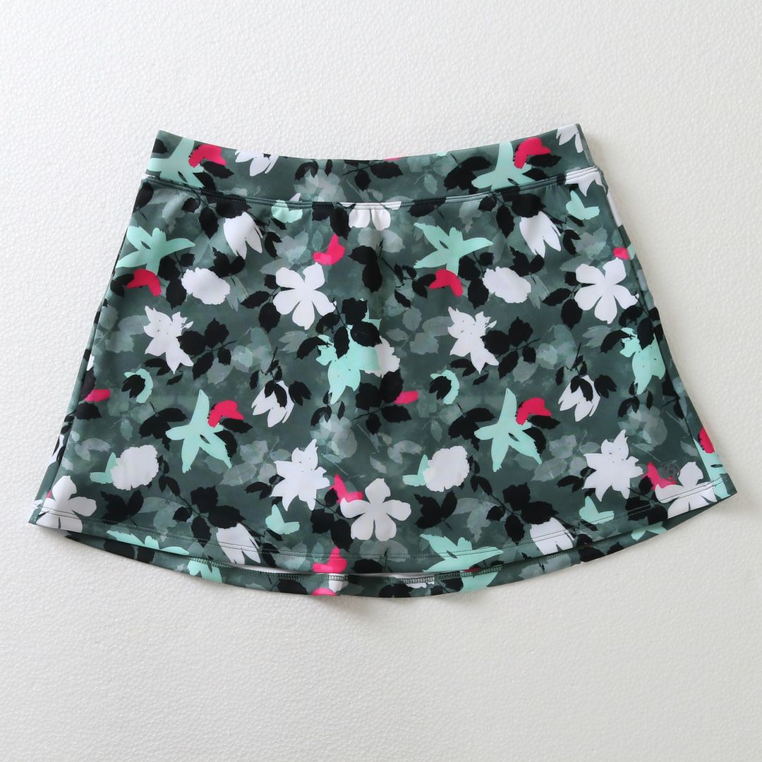 テニススコートグリーンイエロー選び方ページです。