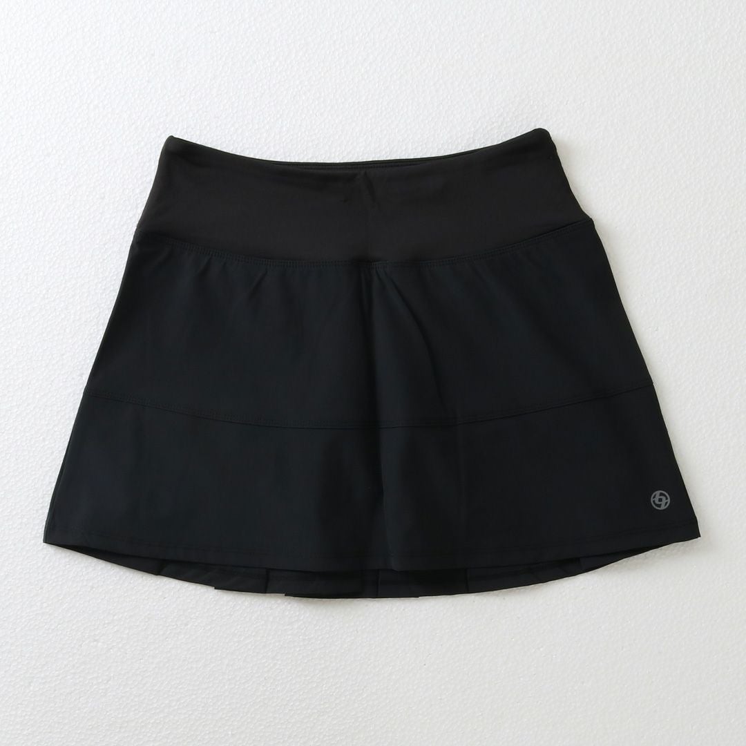 テニススコート|黒いスコート|ブラック | テニスウェア・レディース